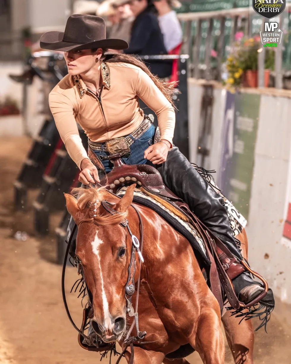 NRHA GERMANY - GREG NIRO - Johanna RABB