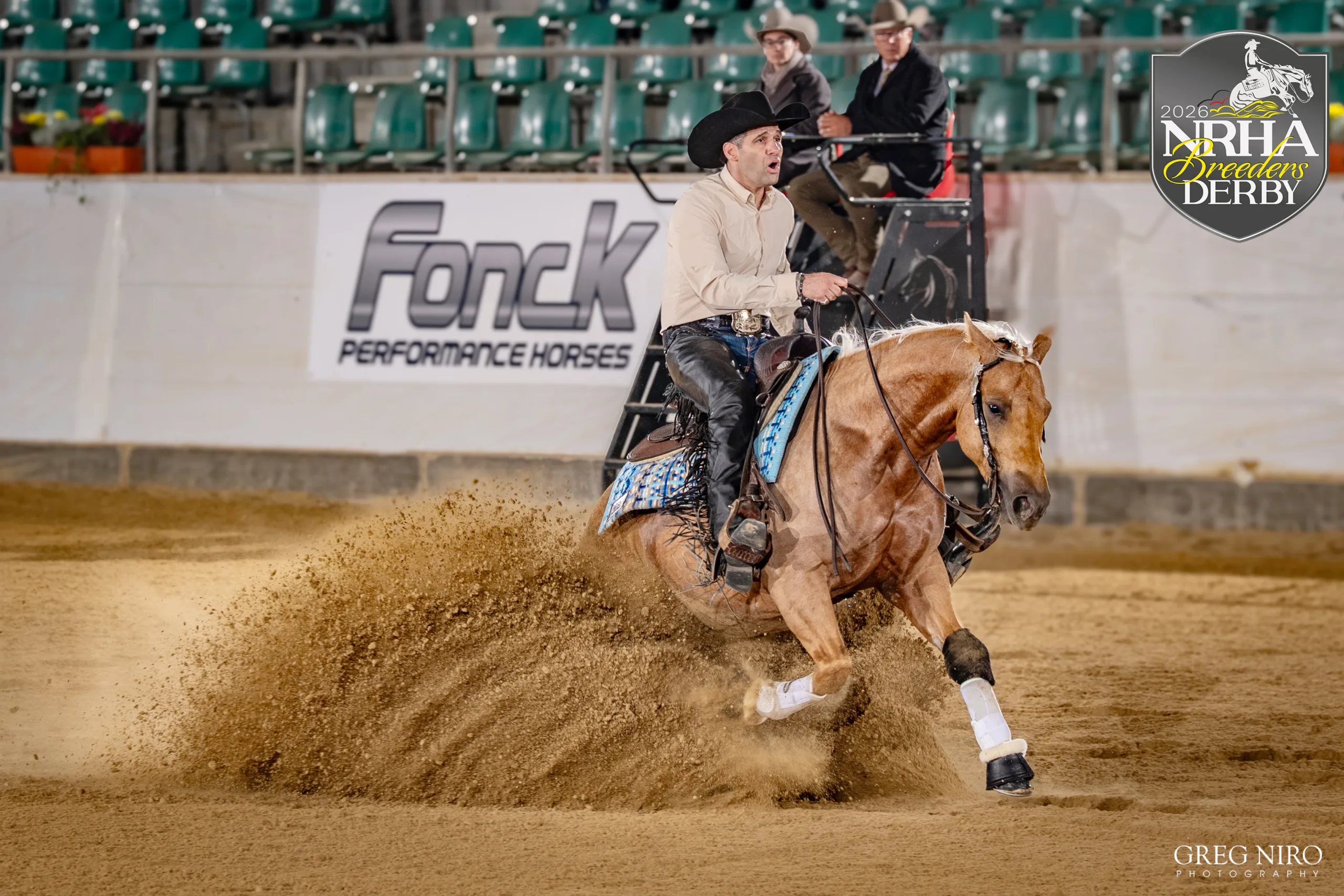 Breeders futurity, Nrha Germany, concours de reining à Kreuth en Allemagne