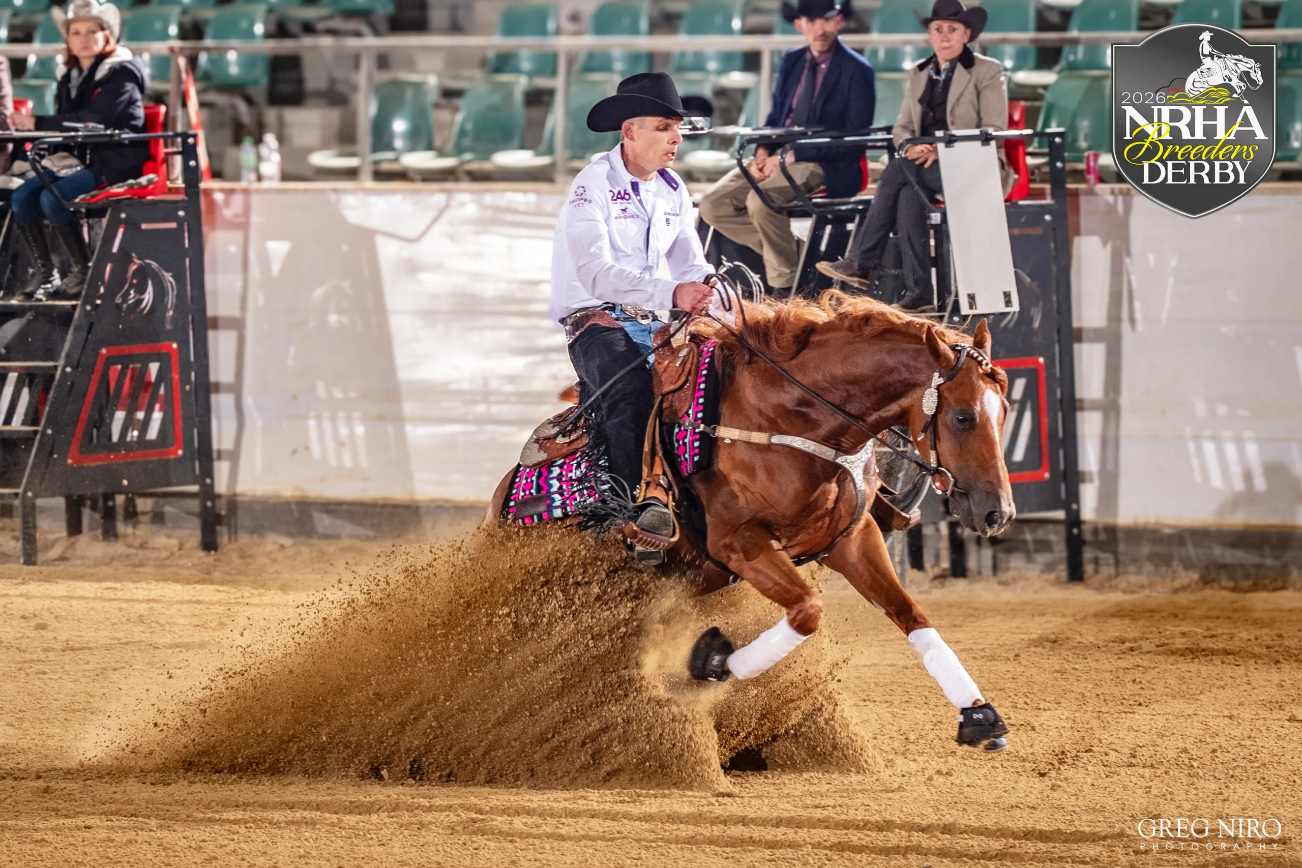 Breeders futurity, Nrha Germany, concours de reining à Kreuth en Allemagne, Arnaud Girinon
