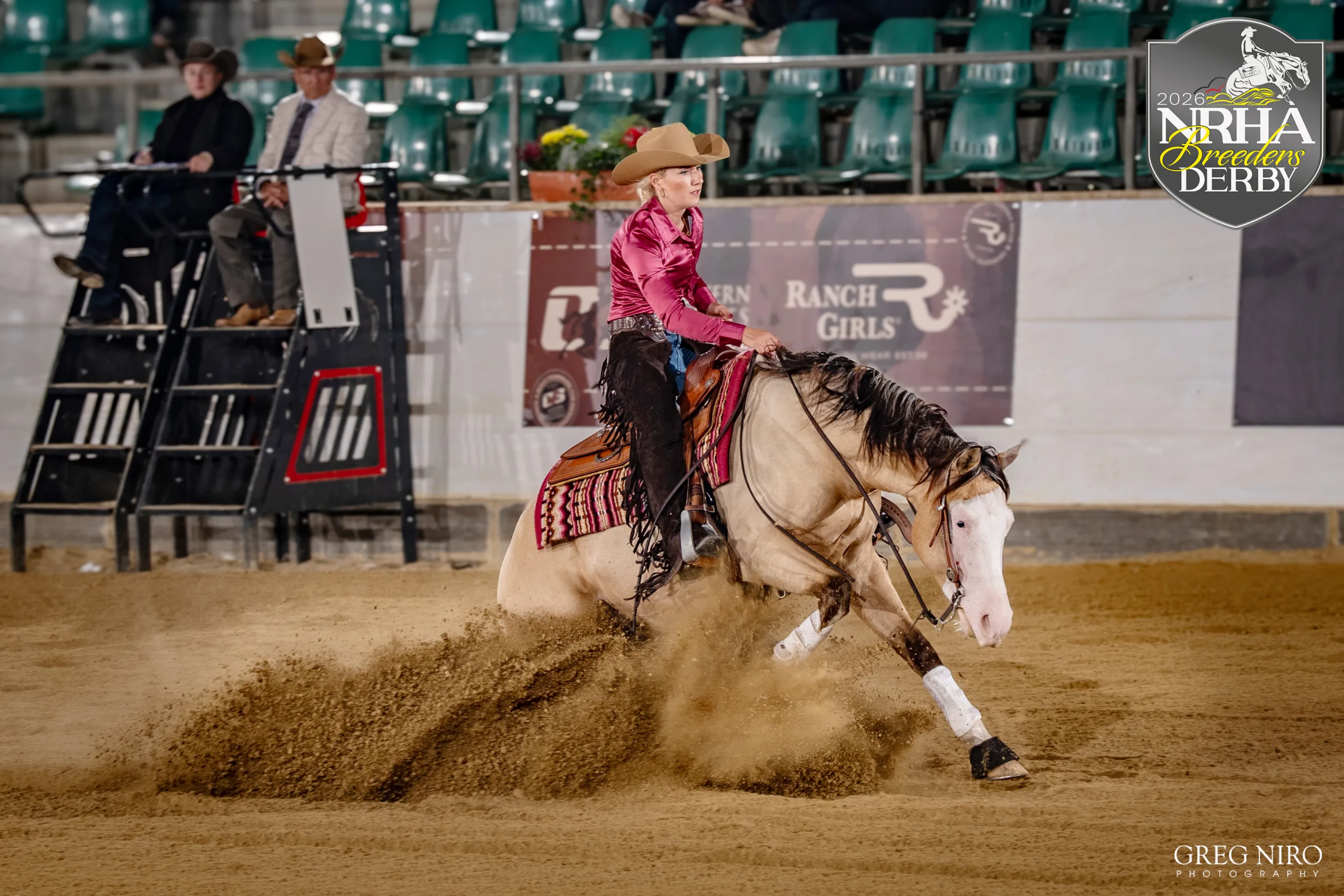 Breeders futurity, Nrha Germany, concours de reining à Kreuth en Allemagne